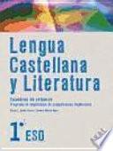 Libro Lengua Castellana y Literatura 1o ESO. Cuaderno de refuerzo