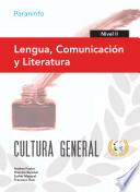Libro Lengua, Comunicación y Literatura. Nivel II. Cultura general