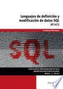 Libro Lenguajes de definición y modificación de datos SQL