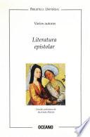 Libro Literatura epistolar