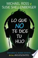 Libro Lo Que No Te Dice Tu Hijo