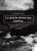 Libro Lo que te dicen tus sueños