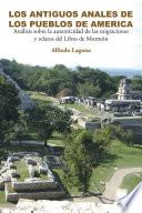 Libro LOS ANTIGUOS ANALES DE LOS PUEBLOS DE AMERICA