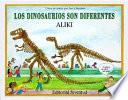 Libro Los dinosaurios son diferentes