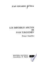 Los imposibles afectos de Iván Turgueniev