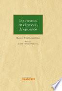 Libro Los recursos en el proceso de ejecución