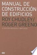 Libro Manual de construcción de edificios