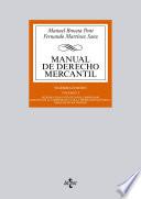 Libro Manual de Derecho Mercantil