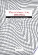 Libro Manual de escritura académica