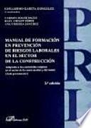 Libro Manual de formación en prevención de riesgos laborales en el sector de la construcción: