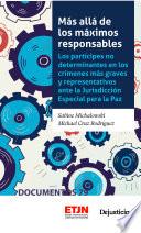 Libro Más allá de los máximos responsables