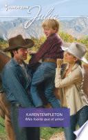 Libro Más fuerte que el amor