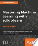 Libro Mastering Machine Learning with scikit-learn