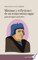 Libro Máximas y reflexiones de un renacentista sagaz