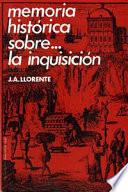 Libro Memoria historica sobre... la inquisicion