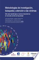 Libro Metodologías de investigación, búsqueda y atención a las víctimas