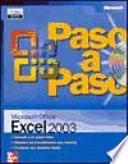 Libro Microsoft Office Excel 2003 paso a paso