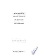 Libro Miguel de Unamuno y José María Quiroga Pla