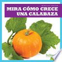 Libro Mira Como Crece Una Calabaza (Watch a Pumpkin Grow)