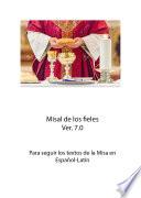Libro Misal completo, Español-Latín