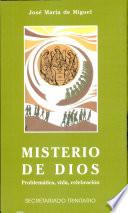 Libro Misterio de Dios