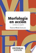 Libro Morfología en acción