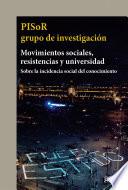 Libro Movimientos sociales, resistencias y universidad