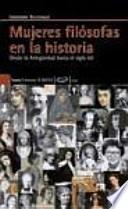 Libro Mujeres filósofas en la historia