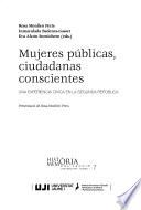 Libro Mujeres públicas, ciudadanas conscientes