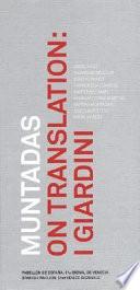 Libro Muntadas On Translation