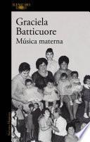 Libro Música materna