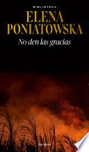 Libro No den las gracias