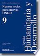 Libro Nuevos socios para nuevas ONGD
