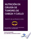 Libro Nutrición en cirugía de tumores de cabeza y cuello