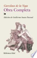 Libro Obra completa de Garcilaso de la Vega