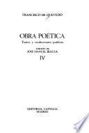 Libro Obra poética