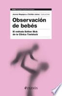 Libro Observación de bebés