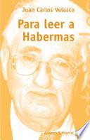 Libro Para leer a Habermas