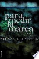 Libro Para medir la marea