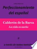 Libro Perfeccionamiento del español: Calderon de la Barca