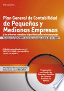 Libro Plan General de Contabilidad de pequeñas y medianas empresas