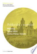 Libro Población y sociedad. México (1808-1830)