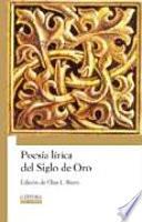 Libro Poesía lírica del Siglo de Oro