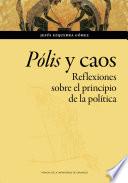 Libro Pólis y caos