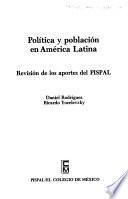 Libro Política y población en América Latina