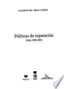 Libro Políticas de reparación