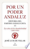 Libro Por un poder andaluz
