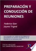 Libro Preparación y conducción de reuniones