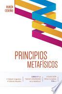 Libro Principios Metafísicos
