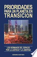 Libro Prioridades para un planeta en transición